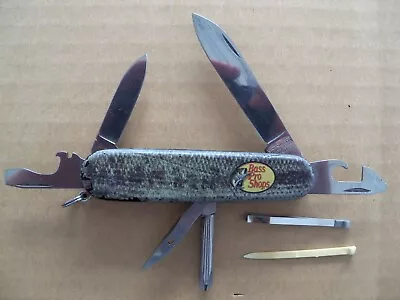 Vintage Victorinox Tinker Swiss Army Pocket Knife; Bass Pro Shops; Very Good • $29.99