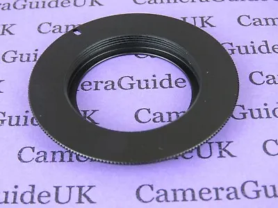 M42 Lens To Canon EF/EF-S Mount Adapter 4000D 200D 80D 70D 700D 750D 100D 600D  • £9.53