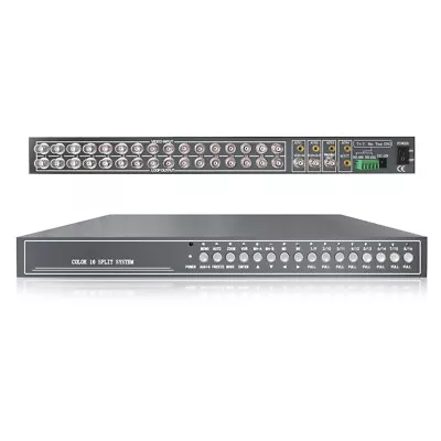 16 Channels Video Surveillance Multiplexer For CCTV Surveillance Cameras • $421.99