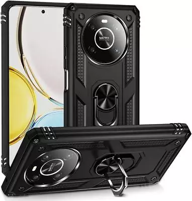 £5.95 • Buy For Honor Magic 4 Lite 5G Case, Ring Armor Slim Shockproof Stand Phone Cover
