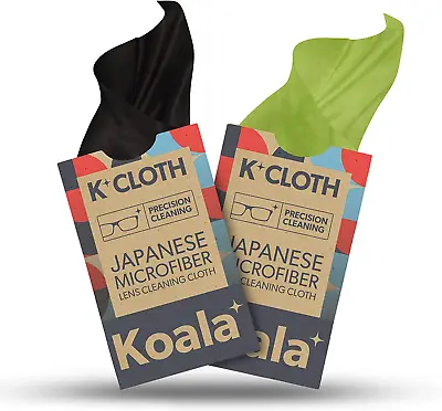 Koala Lens Cleaning Cloth | Japanese Microfiber | Glasses Cleaning Cloths | Eye • $10.65