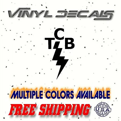 TCB Elvis Vinyl Sticker Decal Car Truck Tumbler Window Taking Care Of Business • $4.24