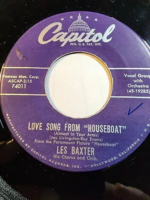 $8.95 • Buy Les Baxter - Love Song From Houseboat NM/Lily Of Laguna - 1958 VG+ F209