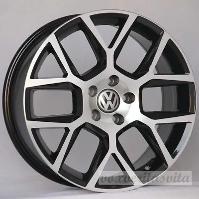 18  Laguna Style Black Wheels Rims Fits Vw Volkswagen Cc Passat Jetta Sel • $739.99