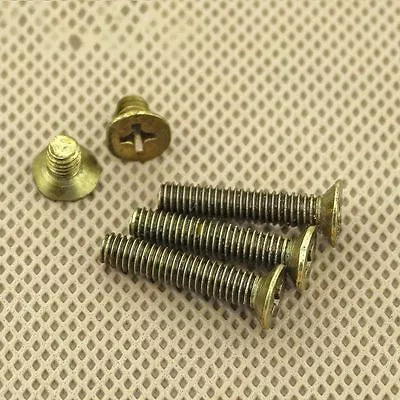 M2 M2.5 M3 M4 M5 M6 Brass Flat Countersunk Head Phillips Screws Machine Screws • £1.28