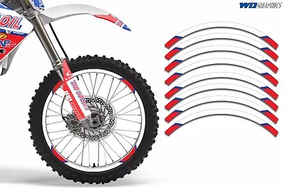 Rim Trim Kit For Honda CR 80 MX Dirt Bike Decals Sticker Wrap CR80 1996-2002 LO • $33.64