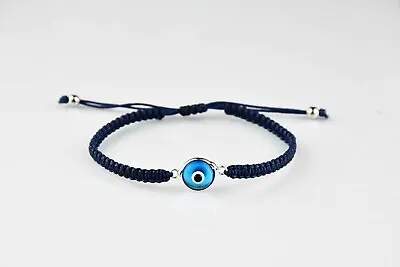 Turkish Evil Eye Bracelet Hamsa Hand Greek Mati Quality Bangle Jewellery Adults • $9.95