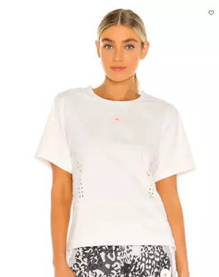 New ADIDAS Stella McCartney TRUESTRENGTH Women's Sz M Loose Fit Yoga Tee Shirt • $44.90