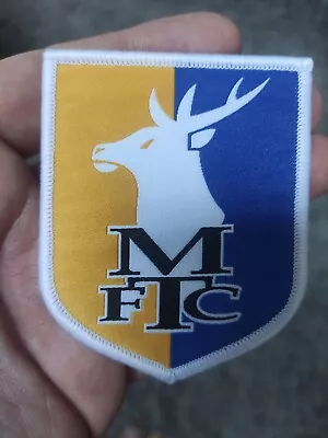 Mansfield Town Stags Sew On Embroidered Patch Logo • £3