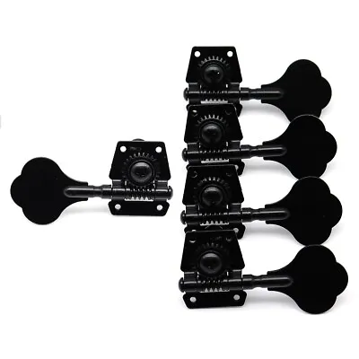 5-String Bass Tuners 4L1R Black Open Gear Tuners Tuning Pegs Keys Machine Heads • $35