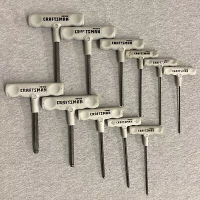 Craftsman Metric T-Handle Hex Allen Wrench Set  11 Pcs 2.5mm To 10mm • $49.99