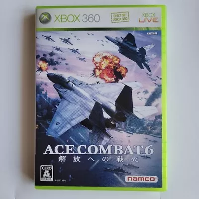 Ace Combat 6 Japanese Xbox 360 Namco • $21.99