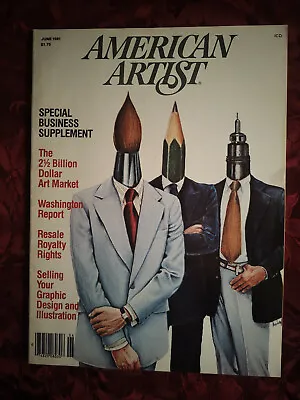 AMERICAN ARTIST June 1981 Peter Jogo John Winslow Sara Barnes R. H. Ives Gammell • $8.80