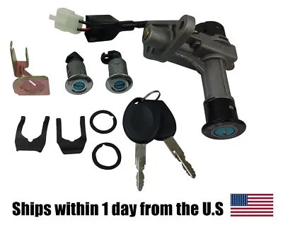 Ignition Key Switch Set For Gas Scooter 50cc 150cc 139QMB GY6 Chinese Moped New • $17.97