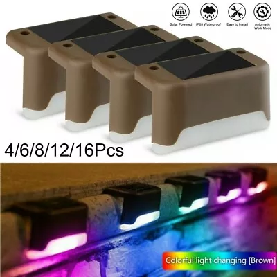 Solar Pool Side Lights LED Color Changing Waterproof Light Up Swimming Pool Lamp • $21.49