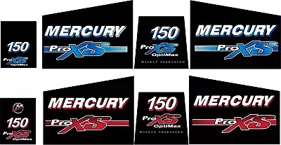 Mercury Optimax Pro XS 150 To 225 Hp Decal Kit • $80