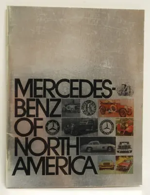 Mercedes Benz Of North America Car Vintage Historical Book Souvenir Booklet • $15.47