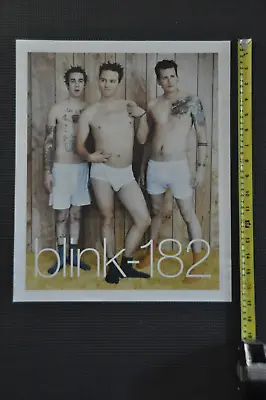 $59.99 • Buy Blink 182 Underwear Poster RARE 14 X17 