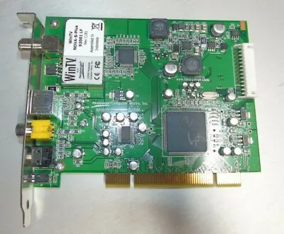 £12.99 • Buy WinTV NOVA-S-PLUS 92001 LF REF C1B1 PCI TV Card