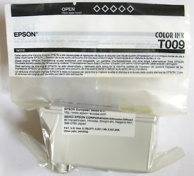 £8.99 • Buy Epson Genuine T009. Five (5) Colour Cartridge. New / Sealed.