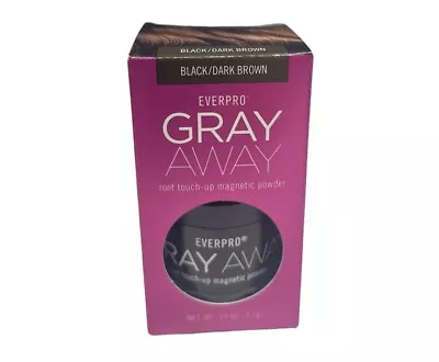 Everpro Gray Away Root Touch Up Magnetic Powder Black Dark Brown • $49.99