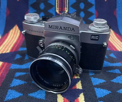 Miranda Sensorex II 35mm Film Camera W/Auto Miranda 50mm Lens Case • $79.99