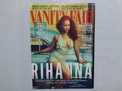 Vanity Fair Magazine Rihanna Donald Trump Hillary Clinton Tom Wolfe 2013 PA • $13.99