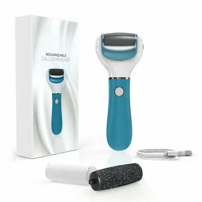  Electric FOOT FILE Callus Remover Pedicure Tool Hard Skin Remover Rechargeable • £9.99