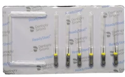 Dentsply  Sirona Ready Steel C+ File For Catheterization All Length & Sizes 6/Pk • $149.95