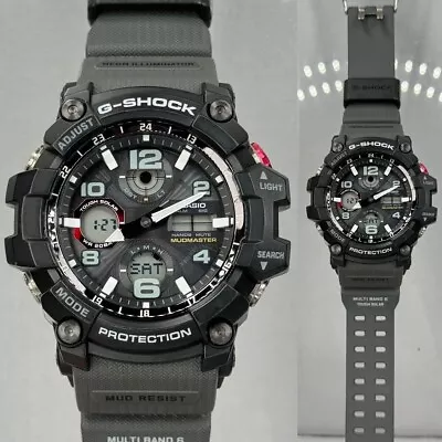 CASIO G-Shock MUDMASTER GWG-100-1A8JF Solar Radio Men's Watch Fast Shipping • $218