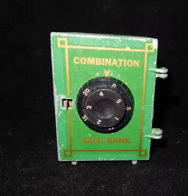 Rare Vintage E.J. Kahn Co. Chicago Toy Safe Bank • $19.50