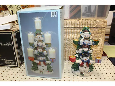 Vintage Christmas Holiday Votive Holder From Cracker Barrel • $68.16