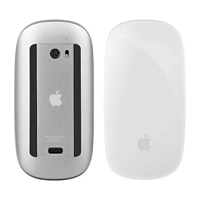 Apple Wireless Bluetooth Laser Magic Mouse White A1296 Mac Macbook AA Batteries • $9.99