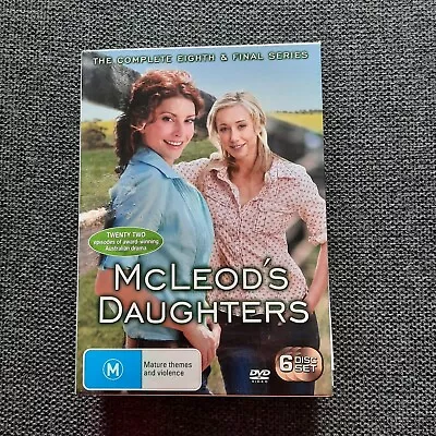 McLeod's Daughters : Series 8 (Box Set DVD 2008) Region 4 PAL • $12.87