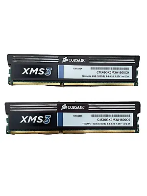 Corsair XMS3 CMX6GX3M3A1600C9 (4GB 2x2GB DDR3 SDRAM 1600 MHz • £10