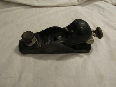 Stanley  Block Plane With Adjustable Mouth Old Tool Wood Plane • £9.50