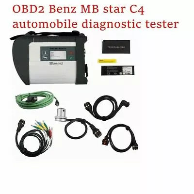 Compact 4 Star Diagnosis OBD2 Tool Fr BE Z MB SD C4 Connect Without Software HDD • $521.26