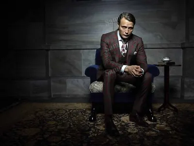 Photo Poster Mads Mikkelsen Hannibal Lecter CL3763 • $14.98