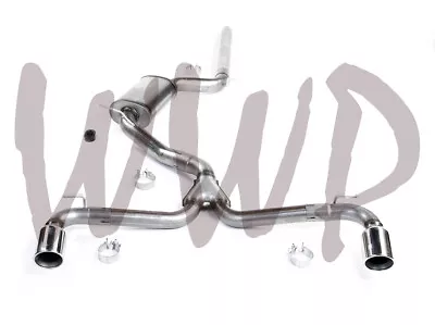 3  Stainless Steel CatBack Exhaust Muffler For 15-17 VW Golf GTI 2.0L Turbo MK7 • $339.95