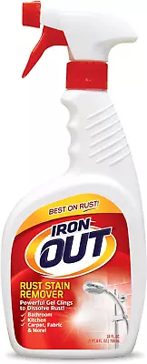 Iron OUT Spray Gel Rust Stain Remover Remove And Prevent Rust Stains In White 1 • $8.71