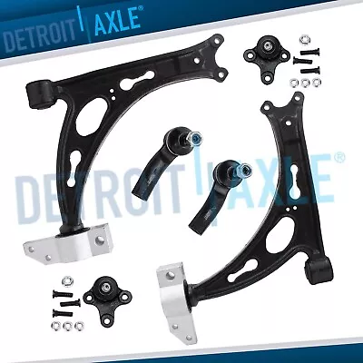 $109.27 • Buy New 6pc Complete Front Lower Control Arm Suspension Kit For VW And Audi