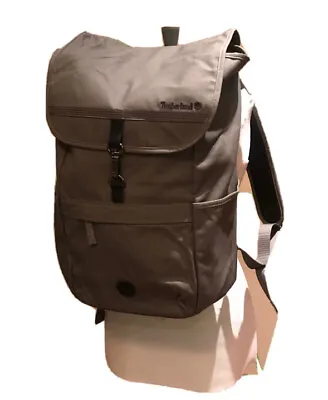 $76 • Buy Timberland Men's 24-Liter Roll Top Gray Backpack A1CJ1
