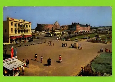 Barry Island Promenade With Fairground In Background 1964 Ref842 • £2.75