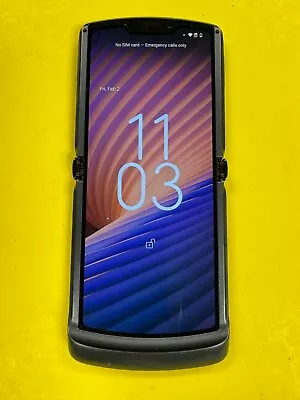 Motorola 2020 Razr 5g - 256GB (Unlocked)  Black -  Screen Crease • $104.95