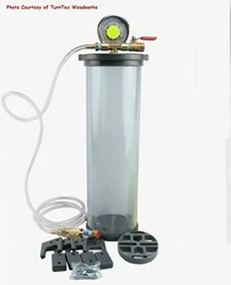 $150 • Buy 4'' X 20  Diameter Juice Proof Vacuum Chamber Turntex Woodworks
