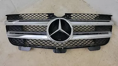 2010-2012 Mercedes-benz Gl350 Gl450 Oem Chrome Front Upper Grille Grill Emblem • $359.99