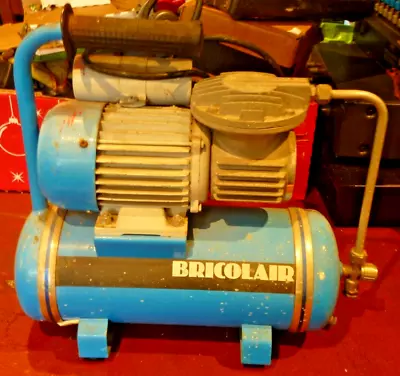 Vintage Bricolair L7107 Air Compressor - 240 V • $35.36