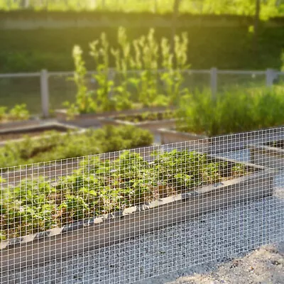 Chicken Wire 1/2 Inch Hardware Cloth 50 FT Galvanized Cage Mesh Roll 1/2 X1/2  • $37