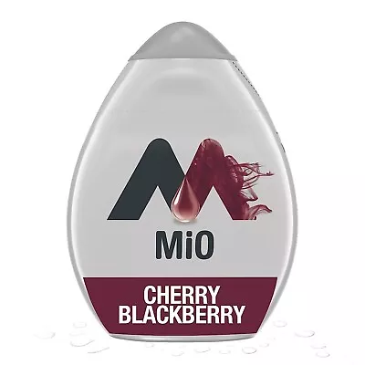 MiO Cherry Blackberry Liquid Water Enhancer Drink Mix 1.62 Fl Oz Bottle As See • $4.99