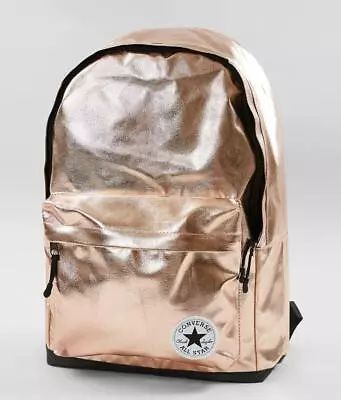 CONVERSE Rose Gold Metallic Daypack Backpack Carli NEW With Tags  • $38.99